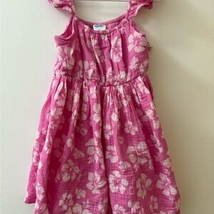 Disney Pink and White Floral Dress